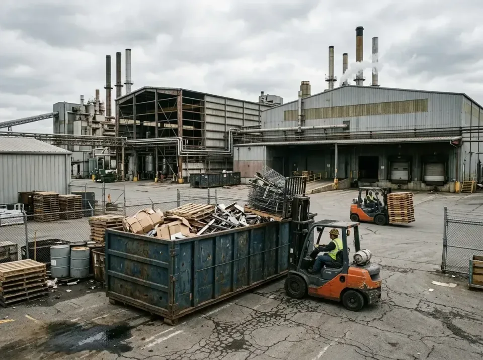 industrial-factory-scrap-conta-003 — frequently asked questions, Cheap Roll-off Dumpster Rentals in Birdsboro, PA